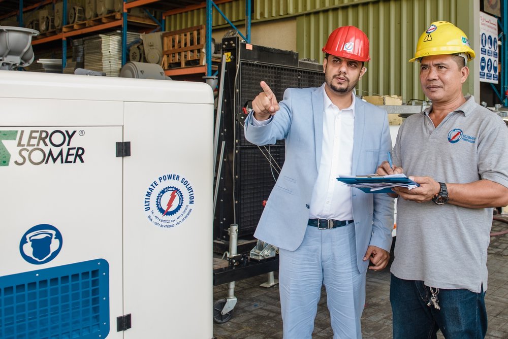 Leroy-Somer Electric Power Generation, leader mondiale nella produzione di alternatori industriali, fornisce alternatori e ControlReg a Ultimate Power Solution (UPS), la più importante azienda  produttrice di generatori degli Emirati Arabi Uniti